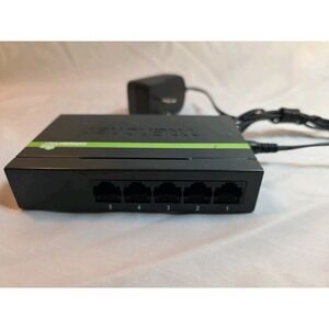 TRENDnet TEG-S50g 5-Ports External Gigabit Ethernet Switch Internet Hub 5v